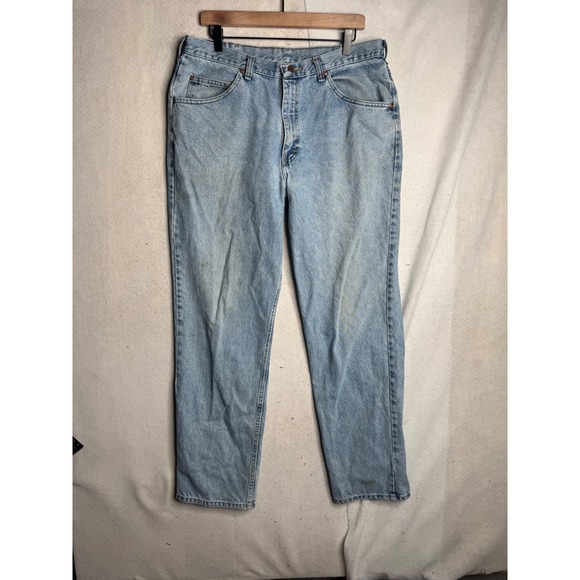 Brittania Jean Co Other - VTG Brittania Jean Co Mens Light Wash Straight Leg Denim Jeans 36x34 1B101MS